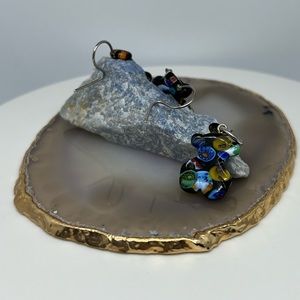 TOUS MURANO GLASS EARRINGS & PENDANT